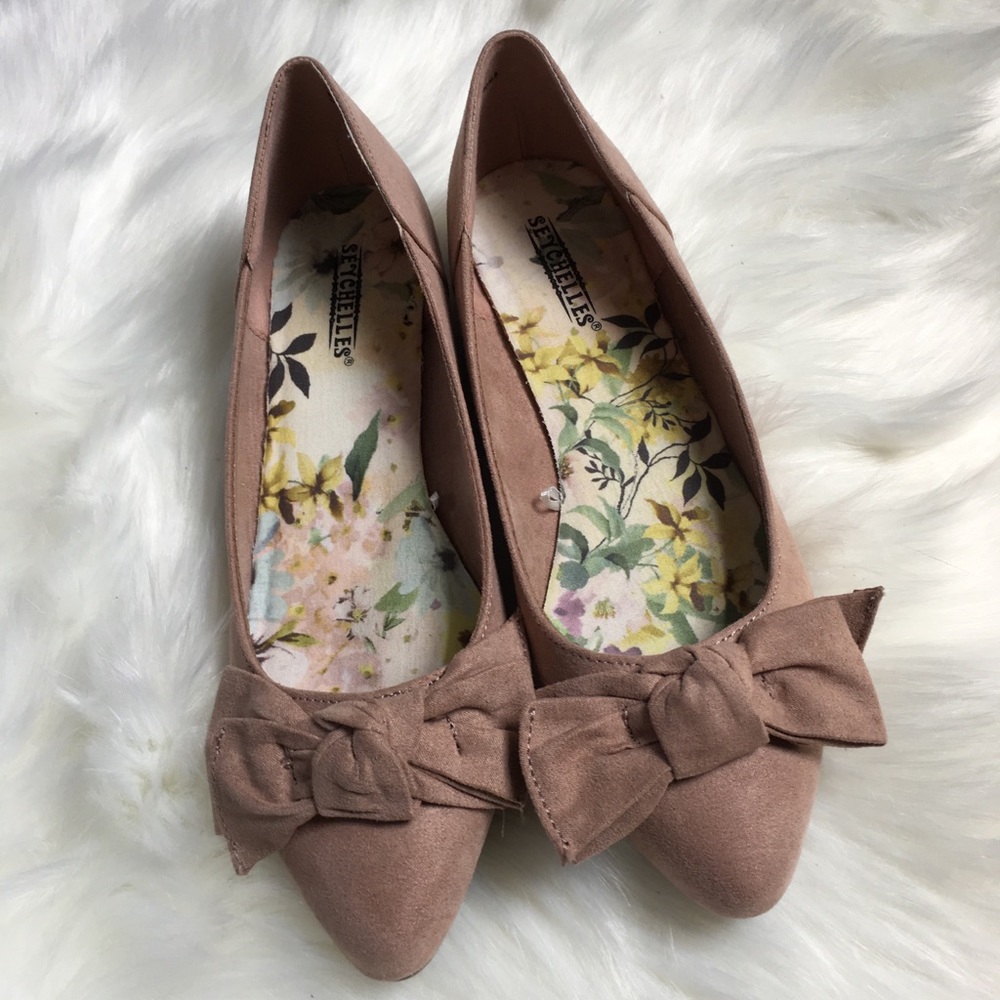 Fabric Bow Flats